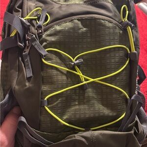 OneToAll NWT Green & Gray Hiking , Biking , Camping , Travel Backpack 30L .
